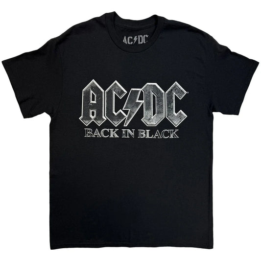 AC/DC Shirt Back In Black EU Tour '25 Shirts