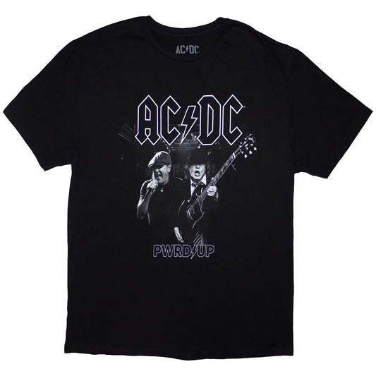 AC DC Shirt PWRD-UP B&W Photo (Ex-Tour) Ireland Vinyl