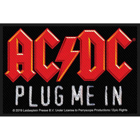 AC/DC Patch: Plug Me In - Ireland Vinyl
