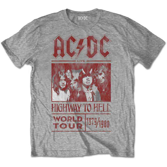 AC/DC Shirt Highway to Hell World Tour Ireland Vinyl