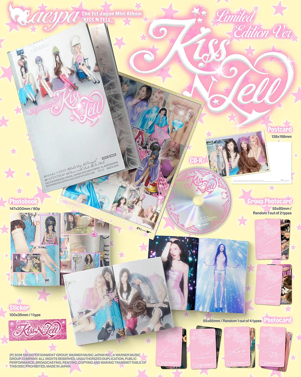 aespa- Kiss N Tell [LIMITED ver.]