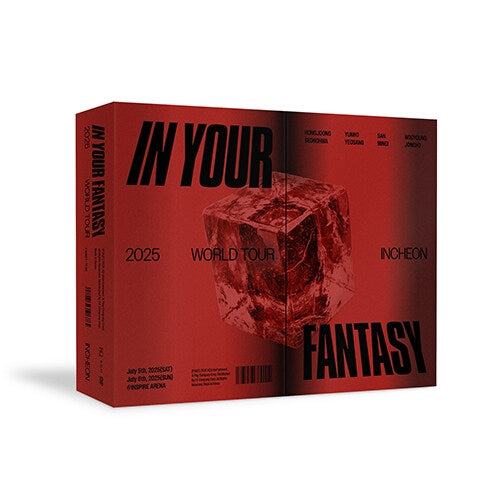 ATEEZ 2025 WORLD TOUR IN YOUR FANTASY DVD