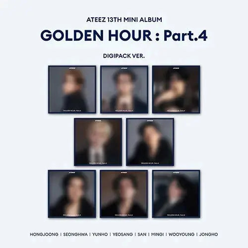 ATEEZ GOLDEN HOUR : Part.4 (DIGIPACK VER.) Zhivago Gifts