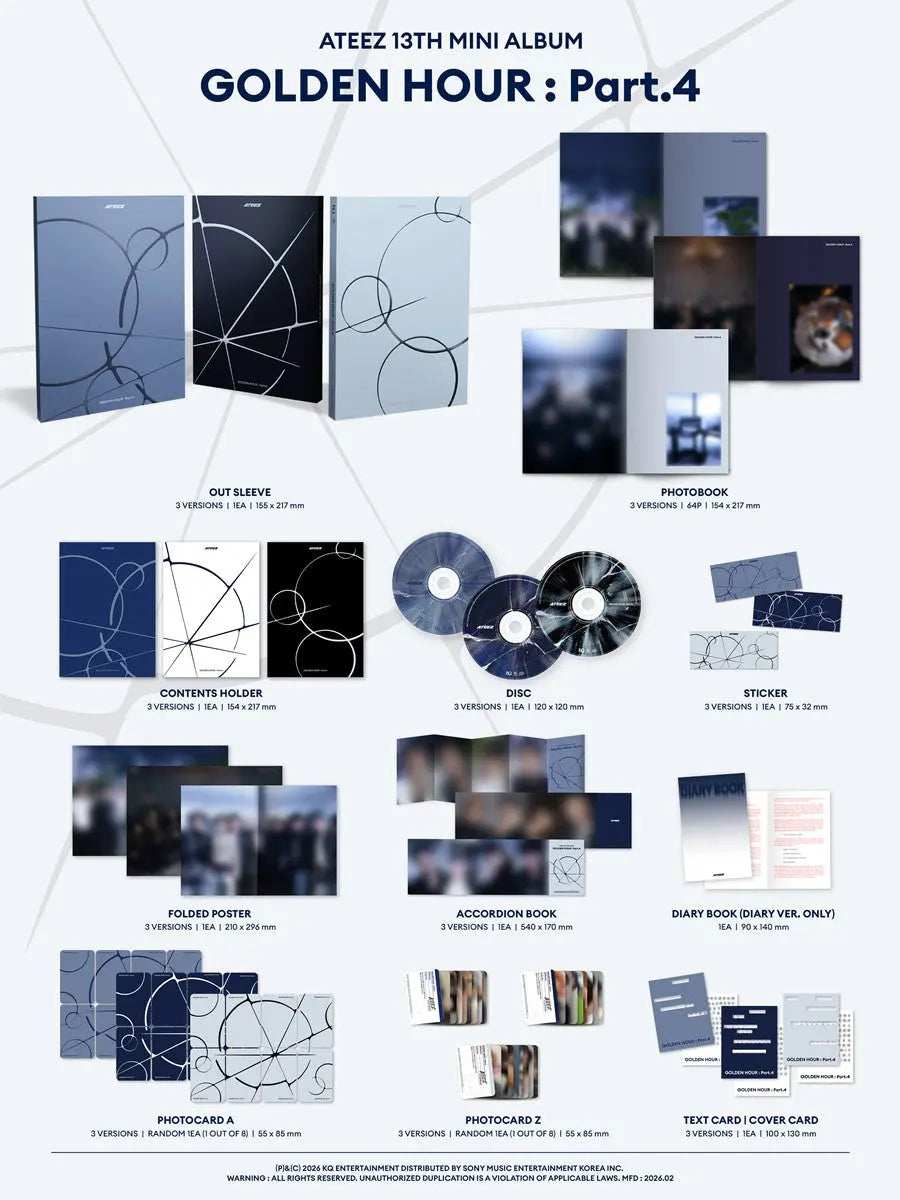 ATEEZ [GOLDEN HOUR : Part.4] Zhivago Gifts
