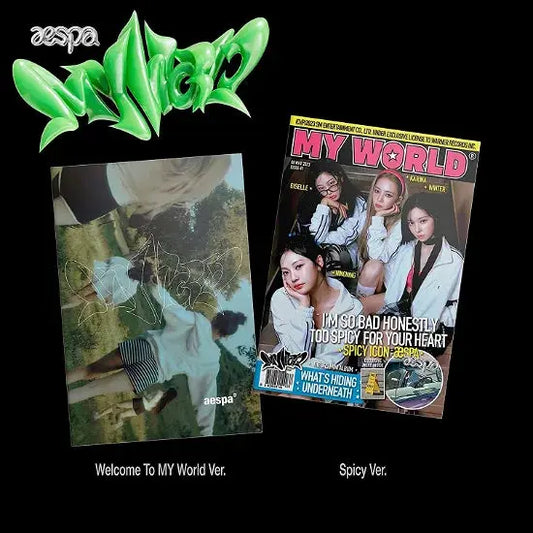Aespa My World Zine - Zhivago Gifts
