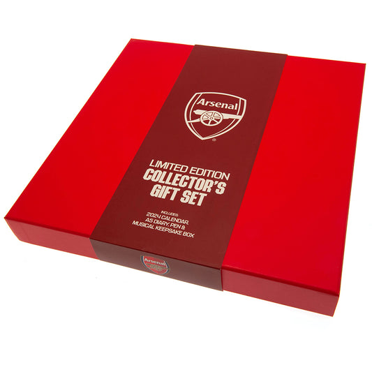 Arsenal FC Calendar & Diary Musical Gift Box 2024 - Zhivago Gifts