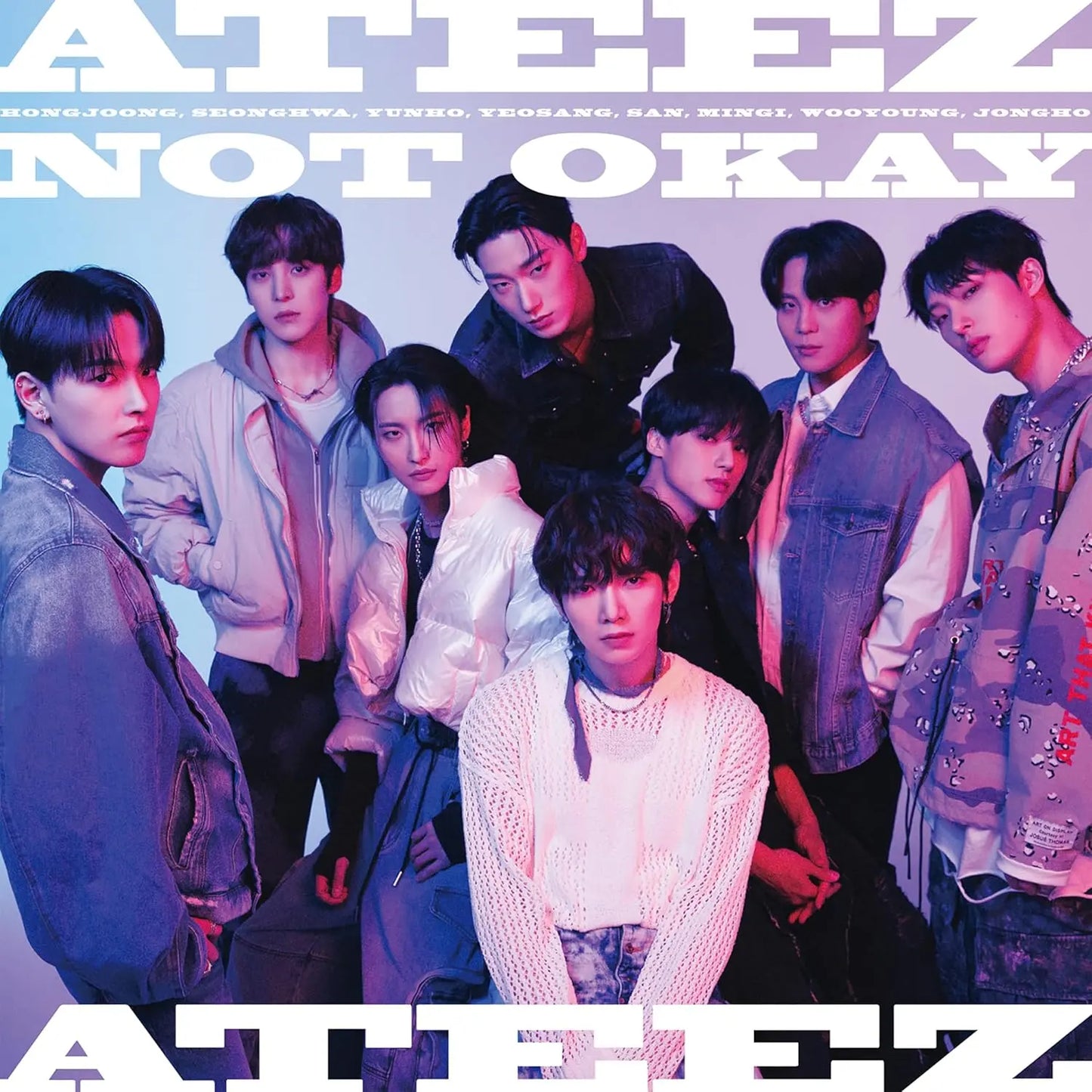 Ateez Not Okay (Japanese) Zhivago Gifts