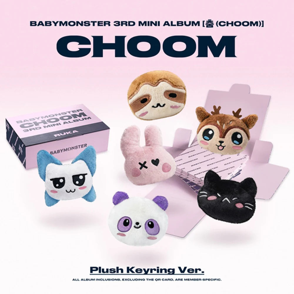 BABYMONSTER CHOOM - Plush Keyring Vers