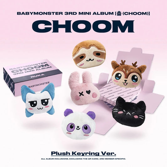 BABYMONSTER CHOOM - Plush Keyring Vers