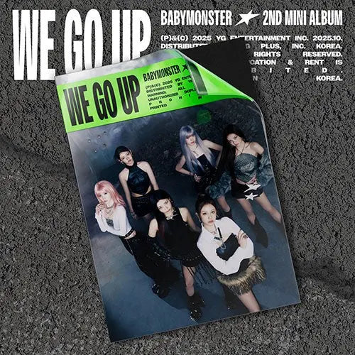 BABYMONSTER WE GO UP (WE Ver.) Zhivago Gifts