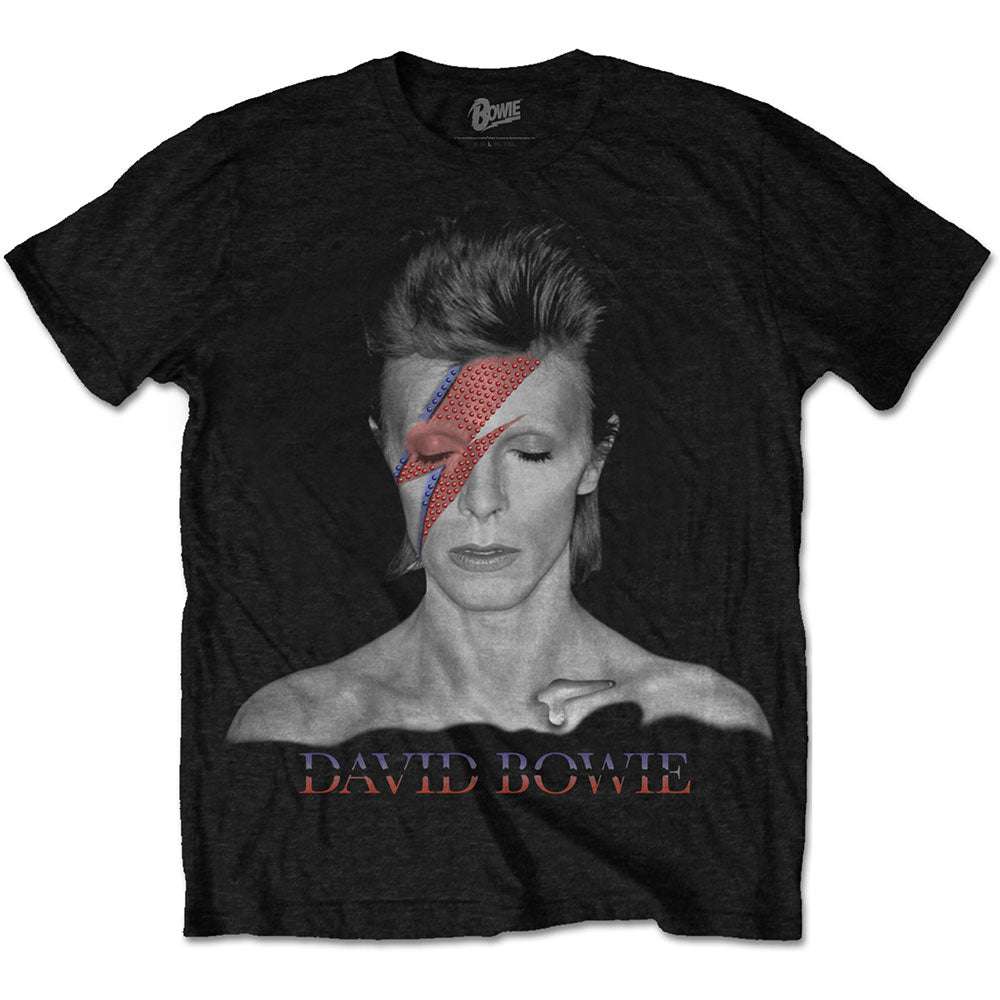 David Bowie Aladdin Sane T Shirt - Zhivago Gifts