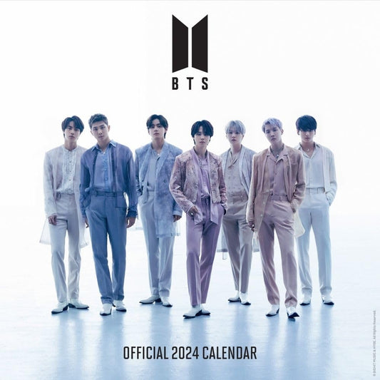 BTS 2024 Official Square Calendar - Zhivago Gifts