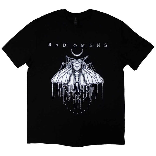 Bad Omens T-Shirt: Moth Ireland Vinyl