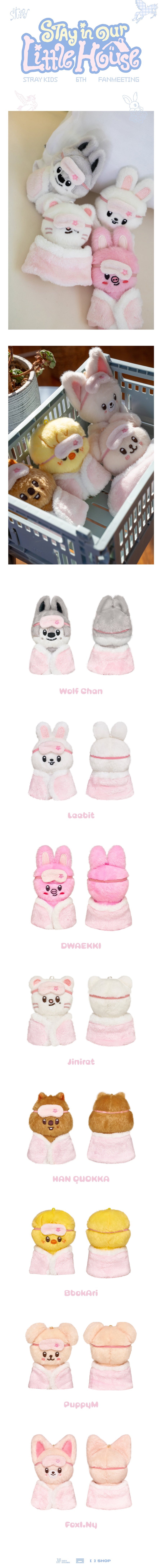 Stray Kids in Our Little House MD - SKZOO PLUSH 10CM