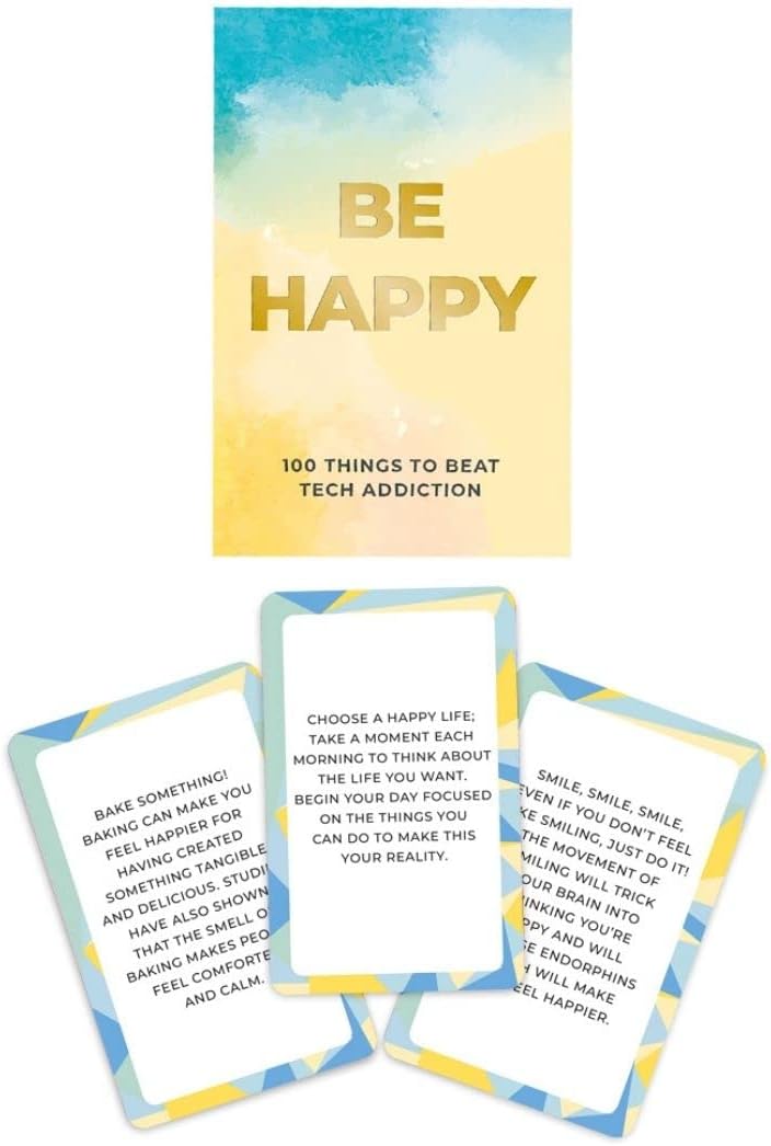 Be Happy Motivation Cards - Zhivago Gifts