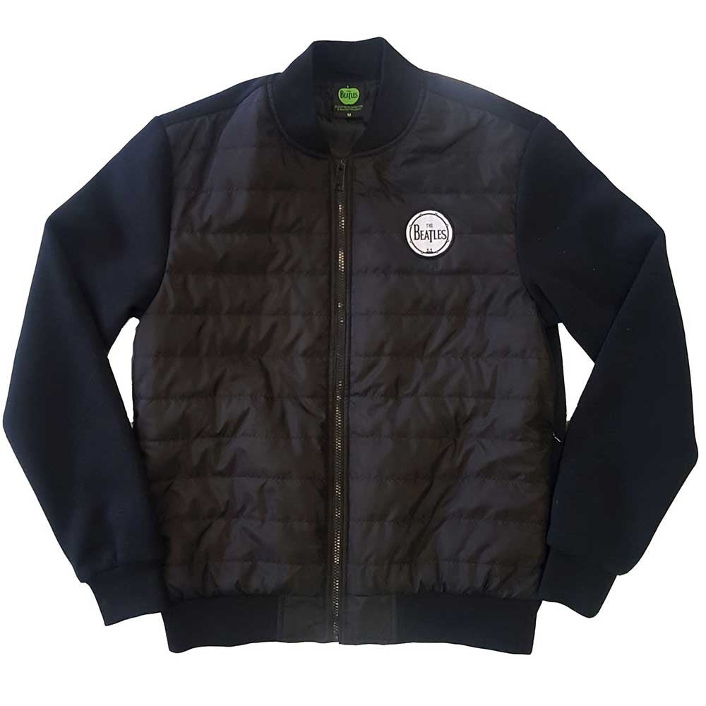Beatles Quilted Jacket - Drum Logo (Black) Shirts