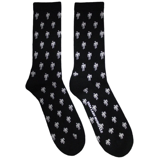 Billie Eilish Socks - Blohsh Pattern