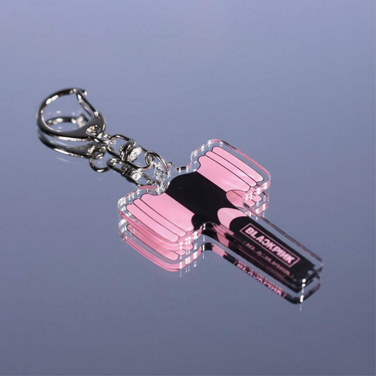 Black Pink lightstick Keyring