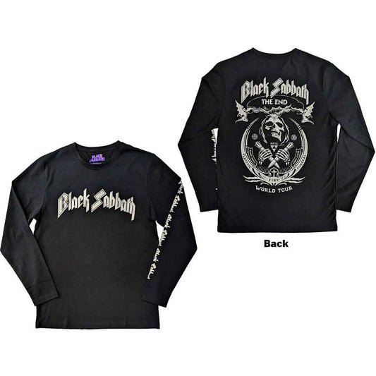Black Sabbath Long Sleeve T-Shirt: The End - Ireland Vinyl
