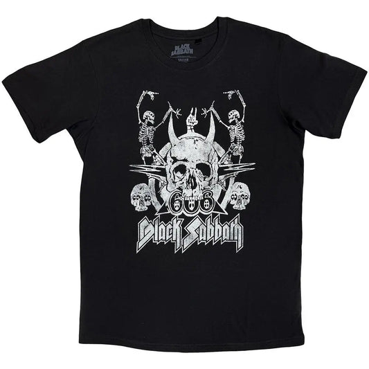 Black Sabbath Shirt Dancing Skeletons Zhivago Gifts