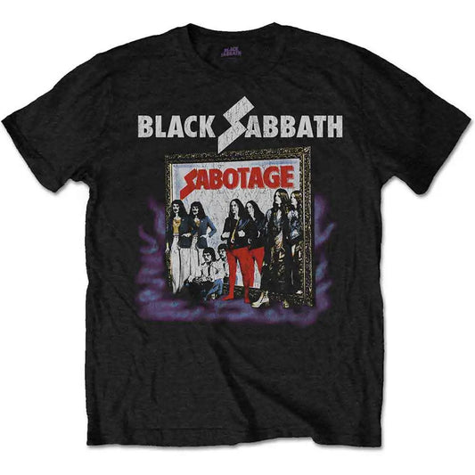 Black Sabbath Shirt Sabotage Vintage Zhivago Gifts