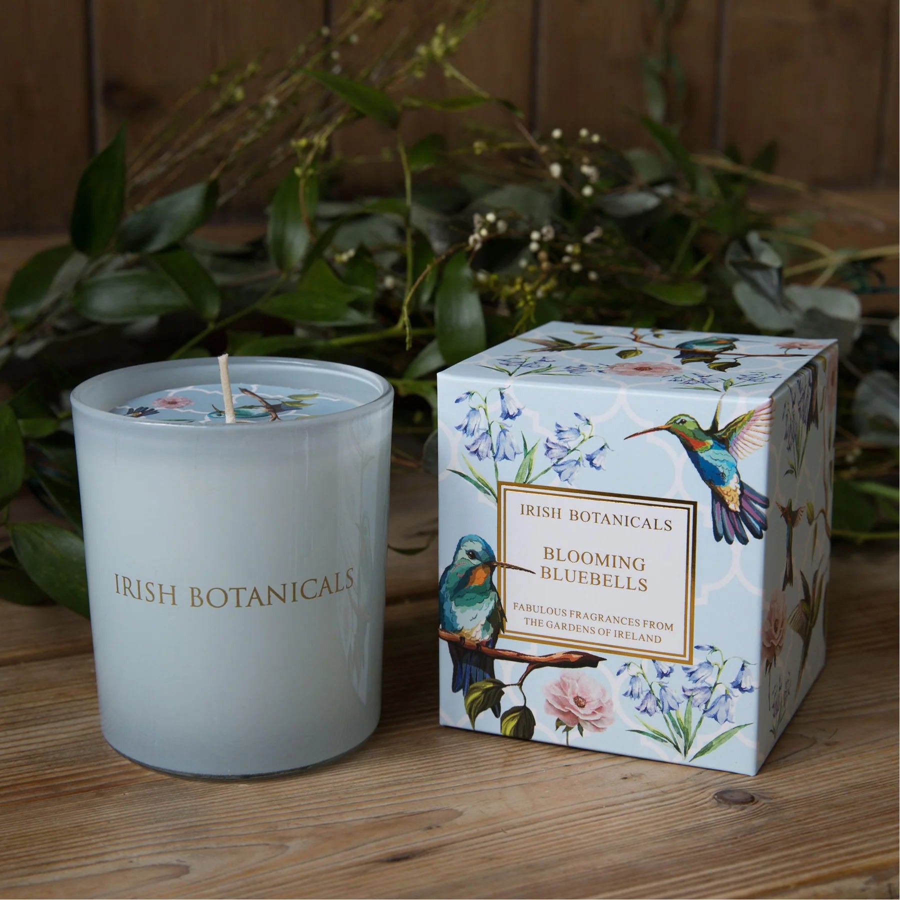 Blooming Bluebells Candle - Irish Botanicals - Zhivago Gifts