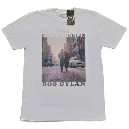 Bob Dylan T-Shirt The Freewheelin Ireland Vinyl