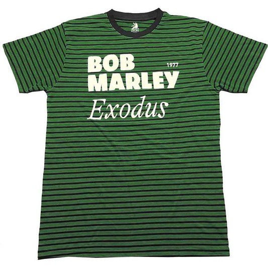Bob Marley Shirt Exodus (Black & Green) Ireland Vinyl