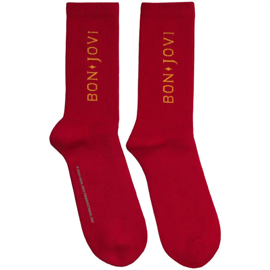 Bon Jovi Socks Original Logo Ireland Vinyl