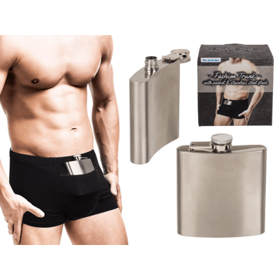 Boxer Short with Flask Pocket - Zhivago Gifts
