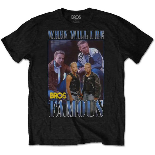 Bros T-Shirt Famous Homage Ireland Vinyl