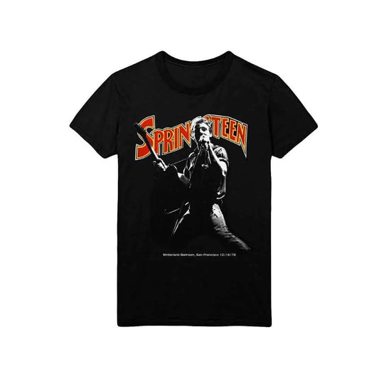 Bruce Springsteen Shirt Winterland Ballroom Ireland Vinyl