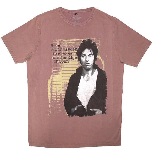 Bruce Springsteen Stone Wash Shirt DOTEOT (Kashmir Red) - Ireland Vinyl