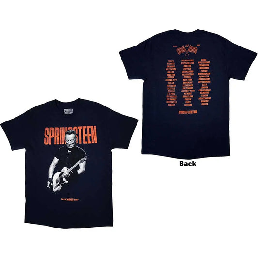 Bruce Springsteen Shirt Tour '23 Guitar Ireland Vinyl