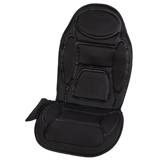 Carmen C81133 Massage Vibration Massage Seat Cushion with Heat - Black - Zhivago Gifts