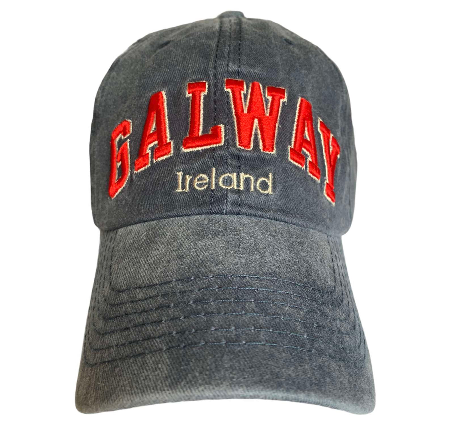 Galway Ireland Baseball Cap (Navy/Red) - Zhivago Gifts