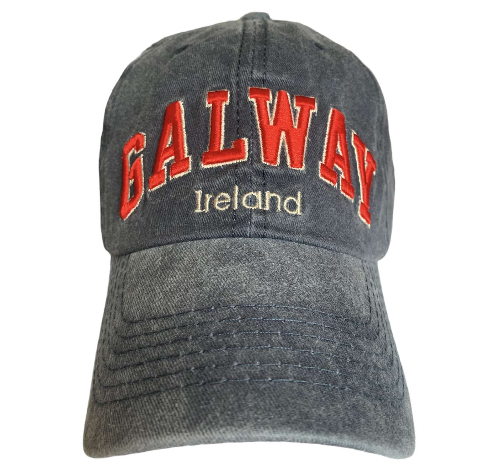 Galway Ireland Baseball Cap (Navy/Red) - Zhivago Gifts