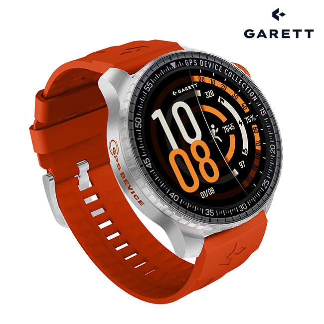 Garett COMPASS GPS Smartwatch | SILVER STEEL