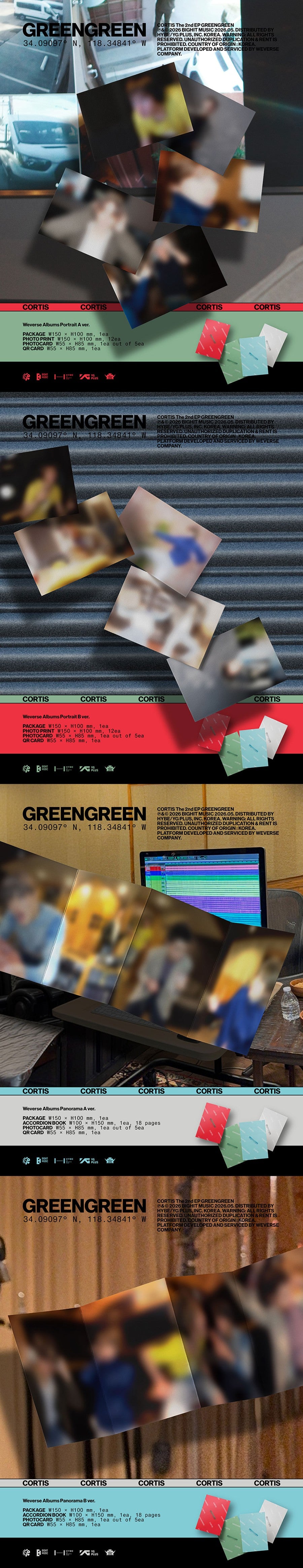 CORTIS – GREENGREEN (Weverse Albums ver.)
