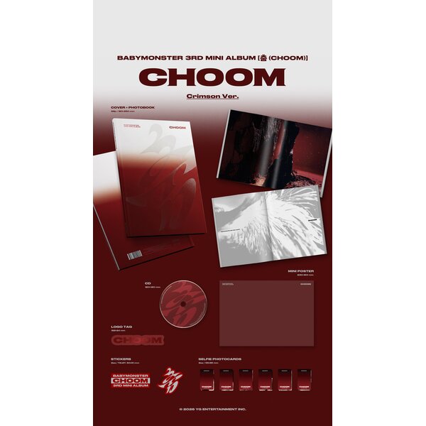 BabyMonster - [춤 (CHOOM)] - CRIMSON