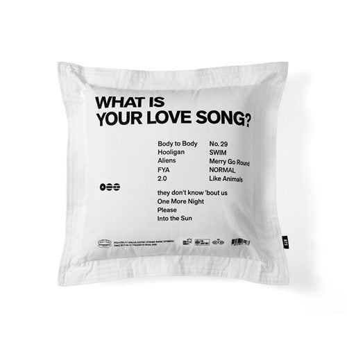 BTS ARIRANG MD - Cushion (Tracklist)