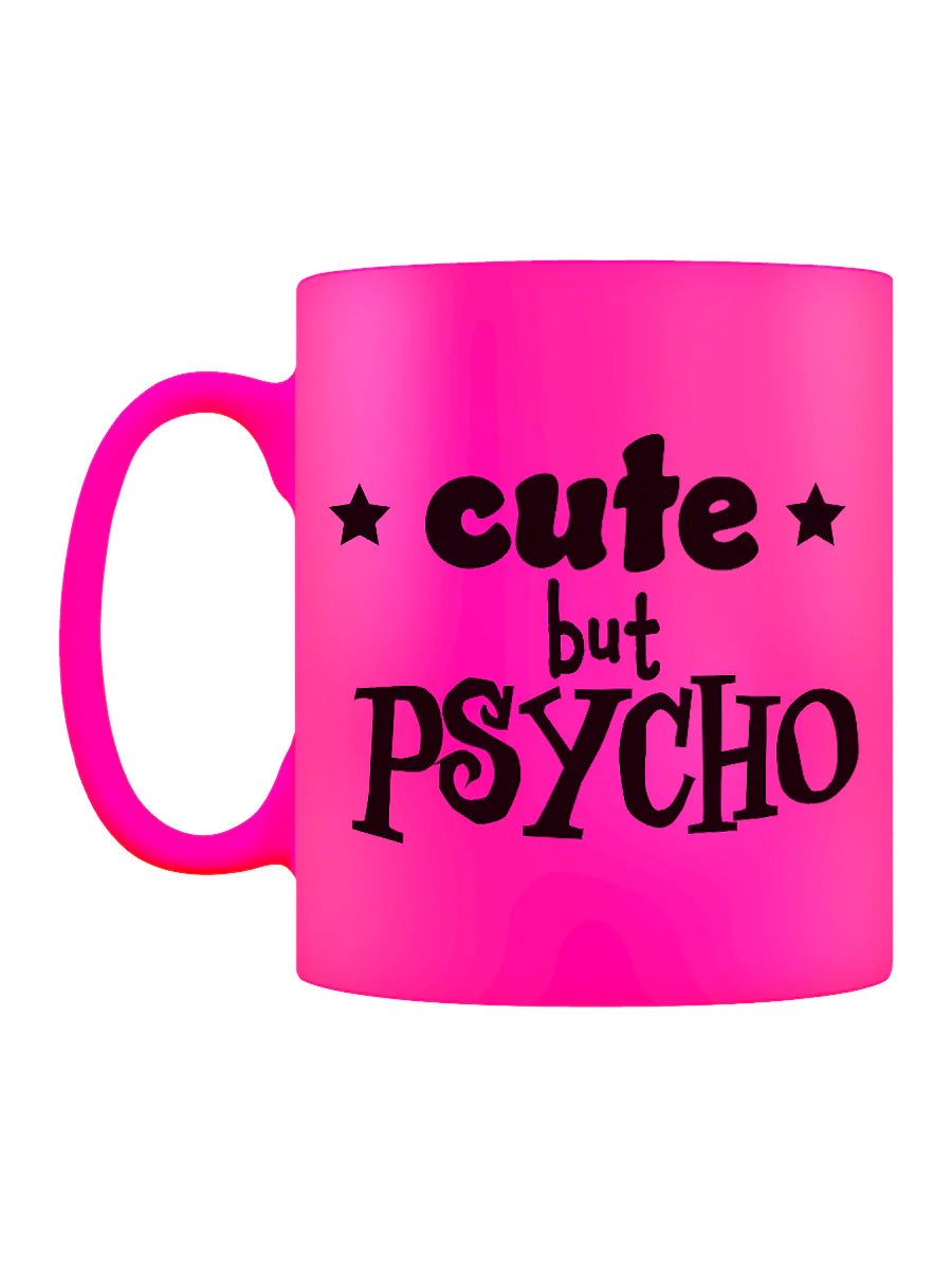 Cute But Psycho Pink Neon Mug