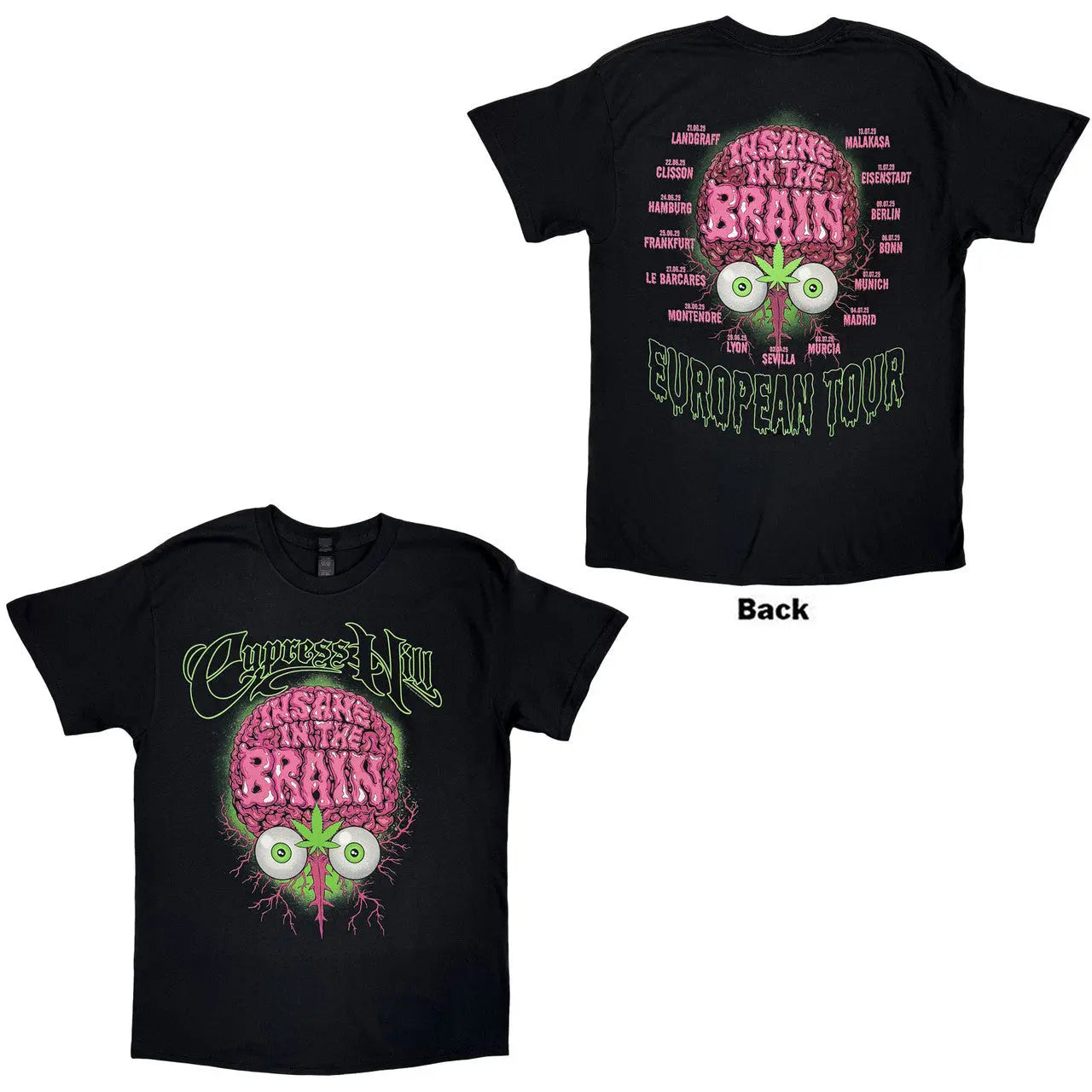 Cypress Hill Shirt Insane In The Brain Shirts Ireland Vinyl