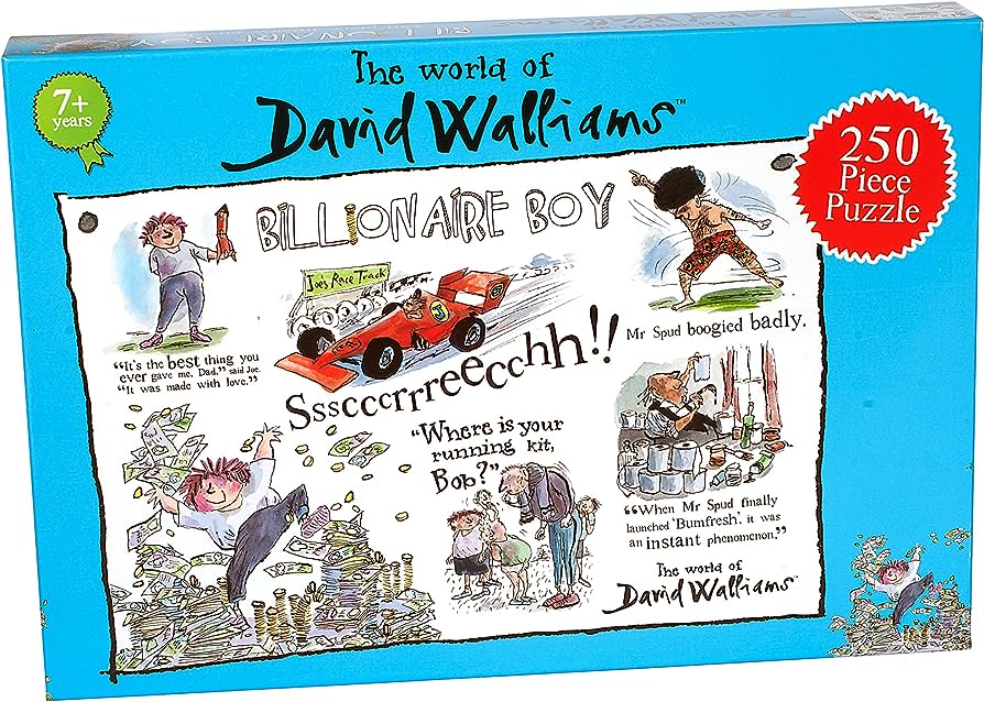 David Walliams Billionaire Boy 250 piece Puzzle - Zhivago Gifts
