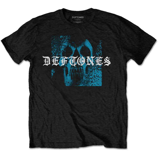 Deftones Shirt Static Skull