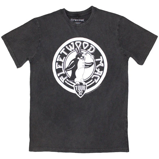 Fleetwood Mac Stone Wash Shirt Tour '82 Penguin - Ireland Vinyl