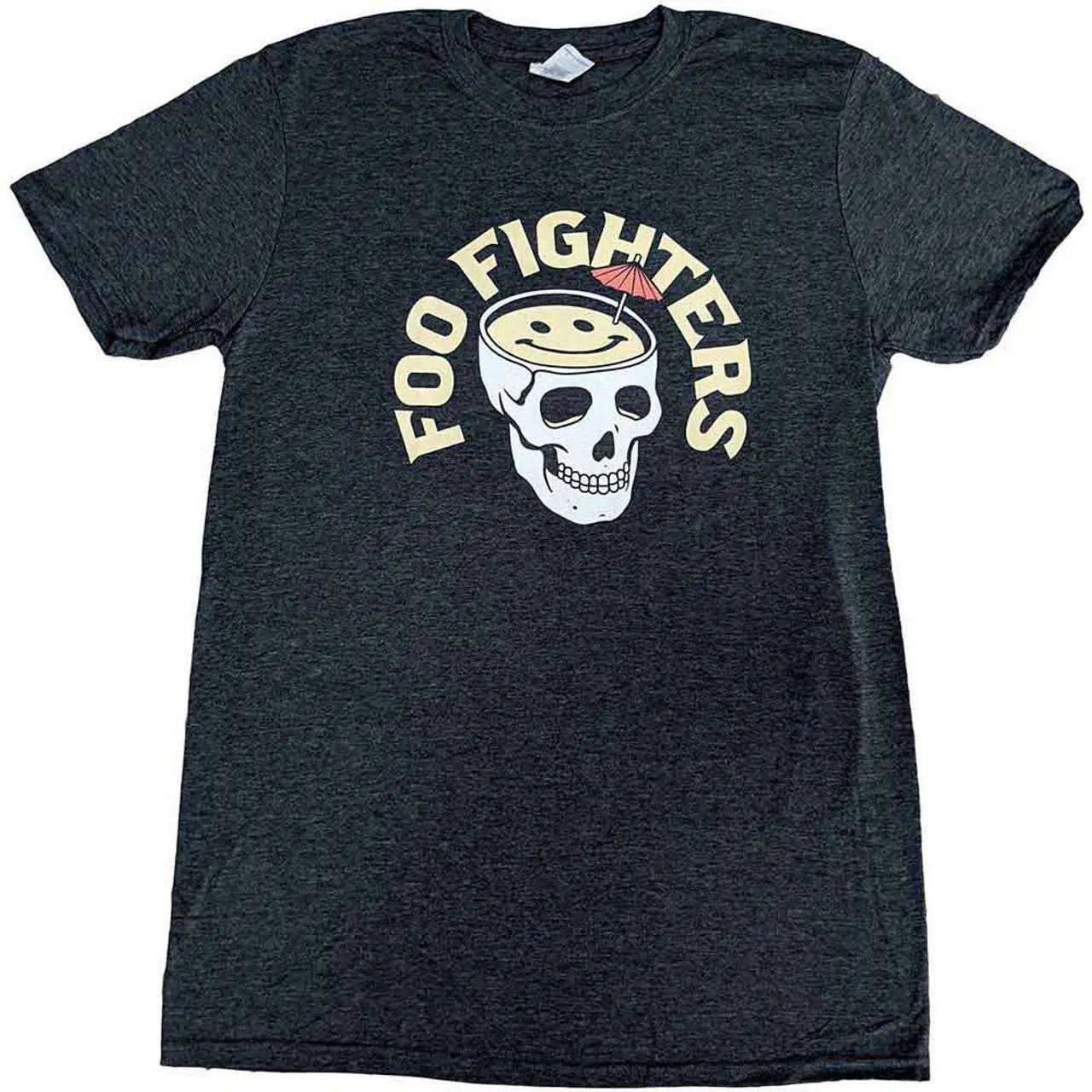 Foo Fighters Shirt Skull Cocktail Ireland Vinyl