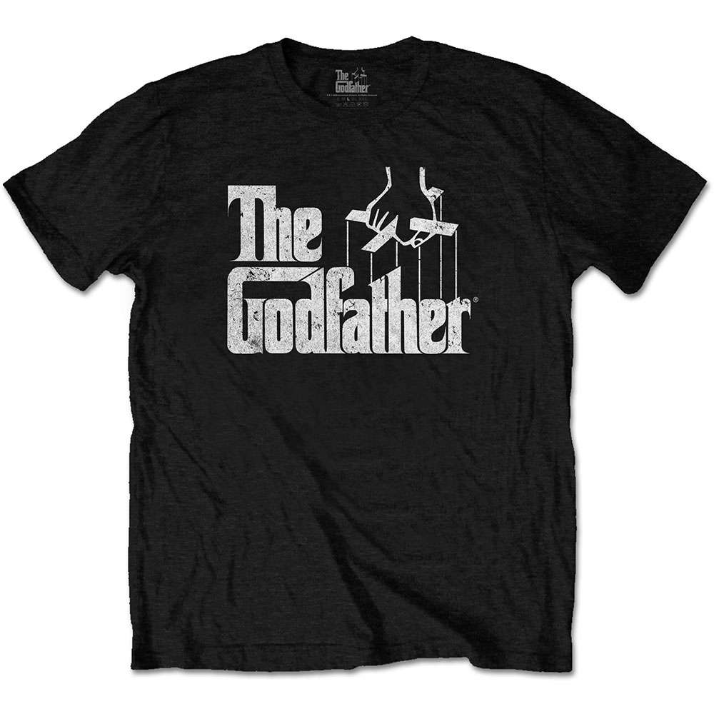 The Godfather Unisex T-Shirt: Logo White - Zhivago Gifts