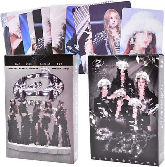 (G)I-DLE Photocards - Pack of 55