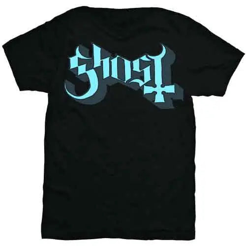 Ghost Shirt Blue/Grey Keyline Logo Ireland Vinyl